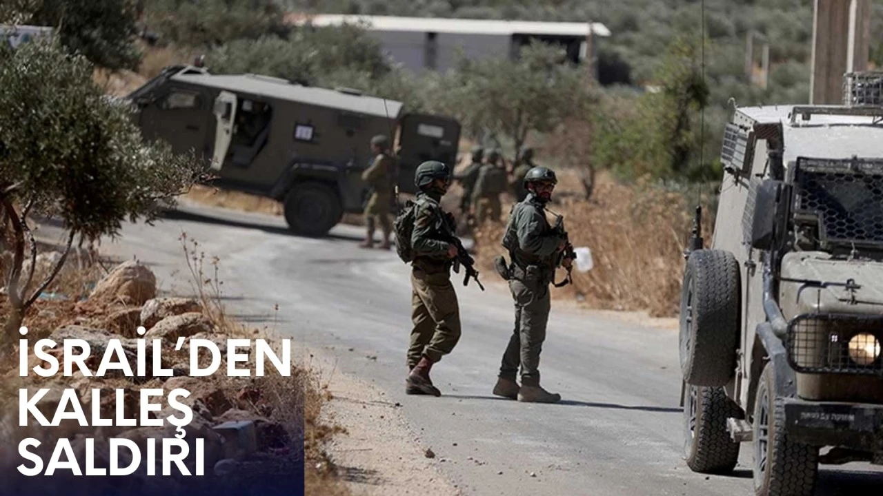 İsrail'den kalleş saldırı!