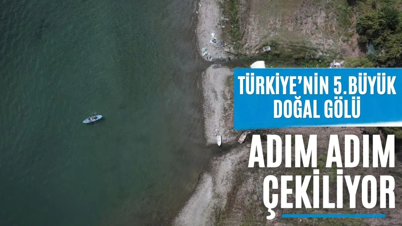 İznik Gölü için alarm zilleri çalıyor! Adım adım çekiliyor