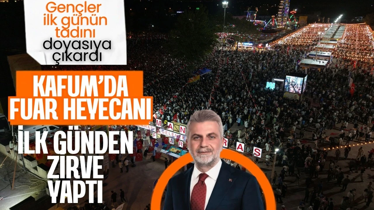 KAFUM’da Fuar Heyecanı İlk Günden Zirve Yaptı