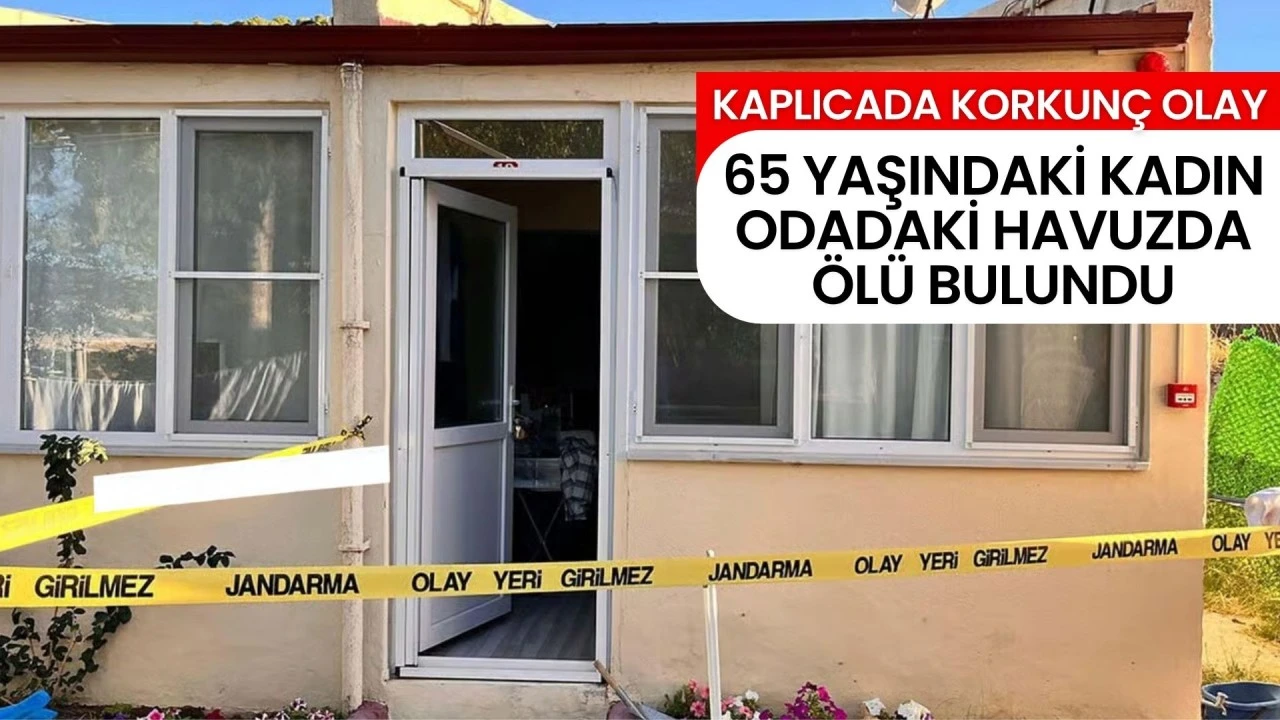 Kaplıcada korkun&ccedil; olay! 65 yaşındaki kadın odadaki havuzda &ouml;l&uuml; bulundu