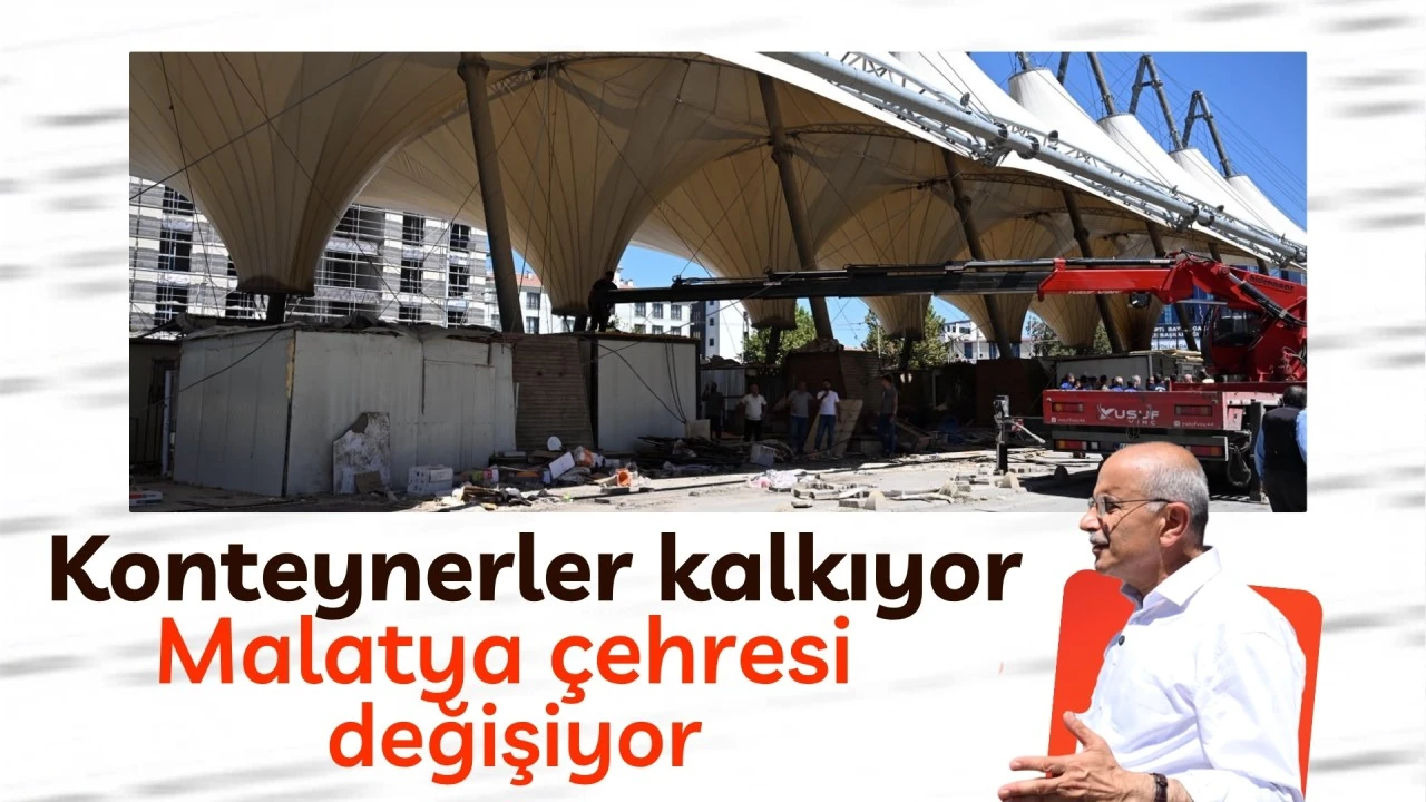 Malatya Çevre Yolu’nda Beklenen Adım Atıldı! Konteynerlar Kaldırılıyor
