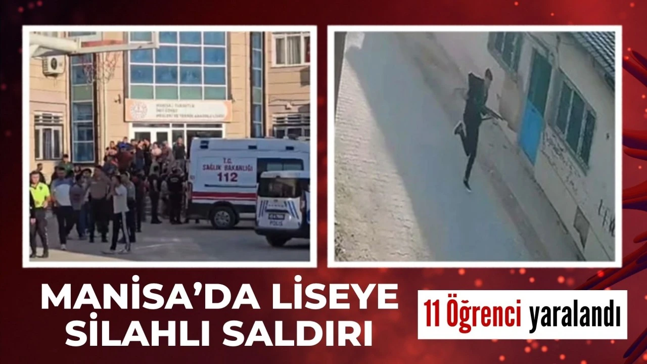Manisa'daki okul saldırısında ş&uuml;phelinin g&ouml;r&uuml;nt&uuml;leri &ccedil;ıktı
