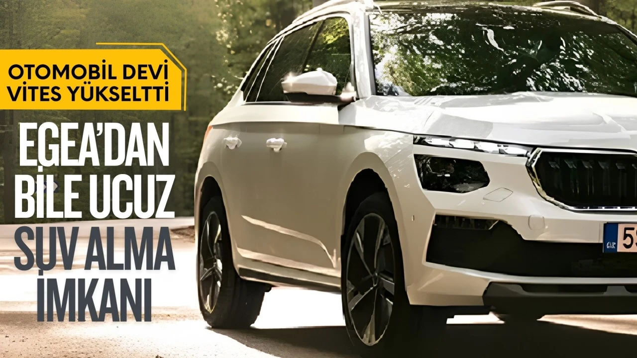 Otomobil devi vites yükseltti: Egea'dan bile ucuz SUV imkanı!