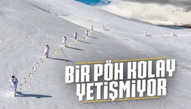 Özel harekat polisleri çetin kış şartlarına hazır