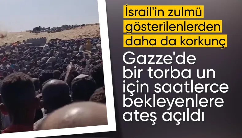 Refah'ta insanlık dramı: Yardım arayan Filistinlilere ateş açıldı