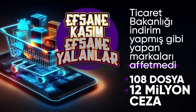 Ticaret Bakanlığı: Kasım ayında 12 milyon 905 bin 818 TL idari para cezası uygulandı