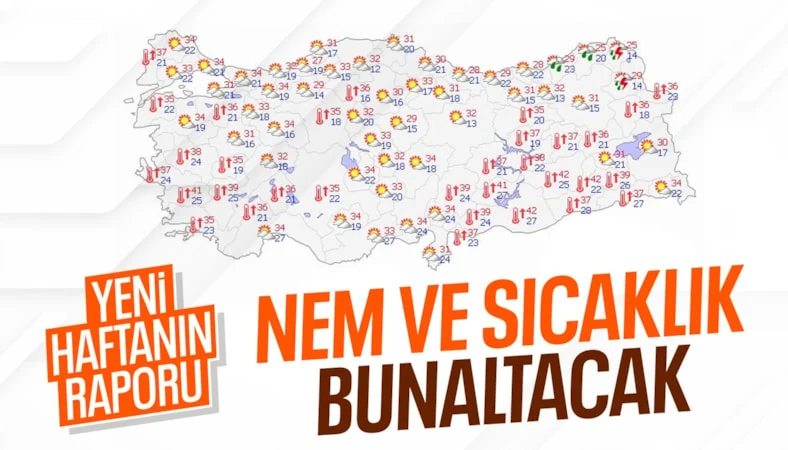Ülke genelinde sıcaklık değerleri artışa geçiyor: Bazı illerde yağmur görülecek