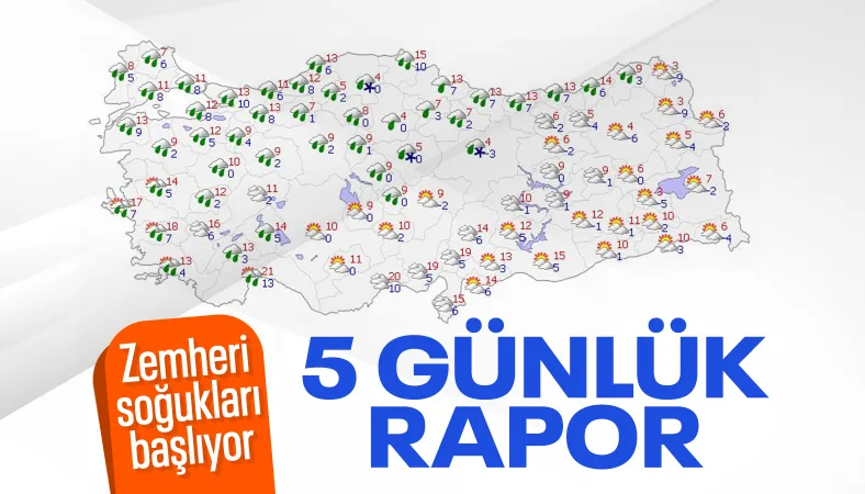 Zemheri soğukları kapıda: T&uuml;rkiye'yi sert kış g&uuml;nleri bekliyor