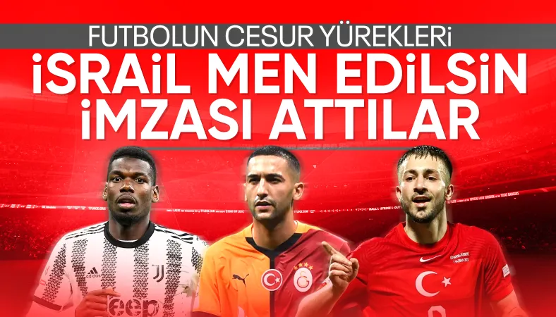 48 sporcu İsrail'in men edilmesi için harekete geçti!