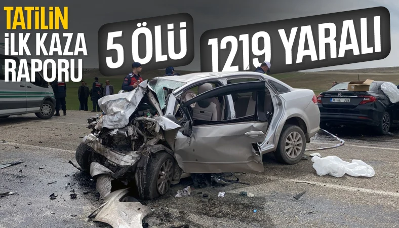9 günlük bayram tatilinin ilk gün trafik bilançosu