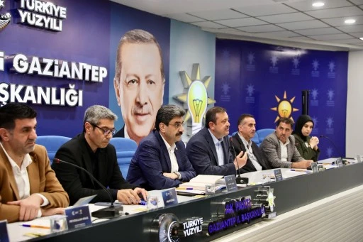 AK Parti Gaziantep Teşkilatında Güçlü İstişare: Hakan Aksu’dan Destek Ziyareti