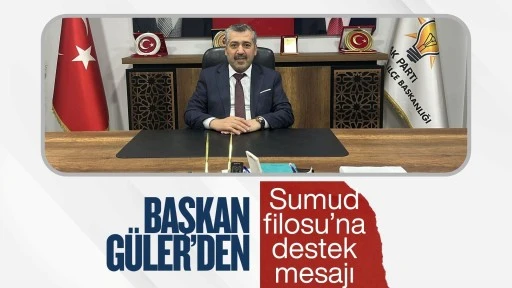 Ak parti şehitkamil ilçe başkanı ismail güler'den sumud filosu'na destek mesajı