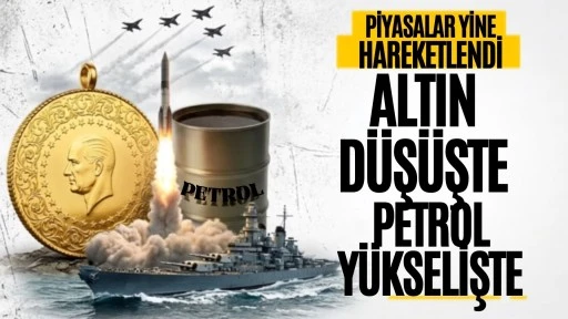 Brent petrolün tırmanışı, gram altın fiyatını düşürdü