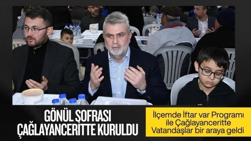 B&uuml;y&uuml;kşehir&rsquo;in G&ouml;n&uuml;l Sofrası &Ccedil;ağlayancerit&rsquo;te Kuruldu