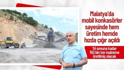 B&uuml;y&uuml;kşehir mobil konkas&ouml;rlerle hem &uuml;retiyor hem hızlı hizmet veriyor