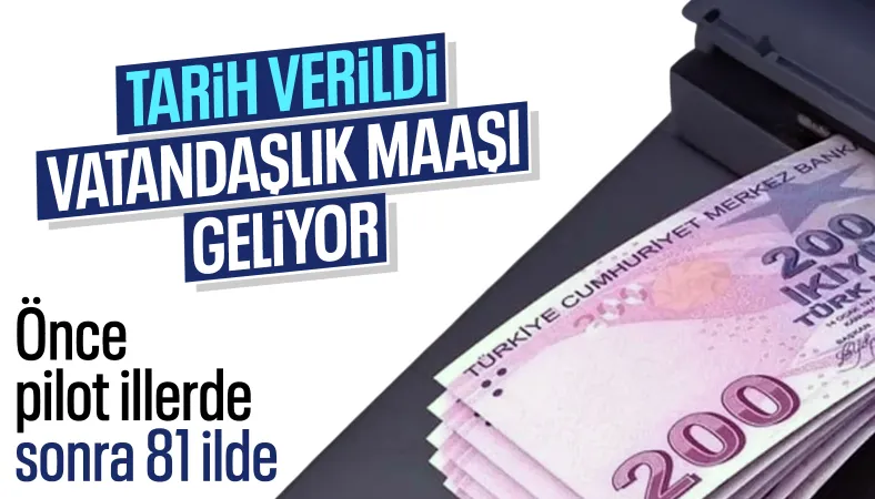 Cevdet Yılmaz'dan 'vatandaşlık maaşı' için tarih: Gelecek yıl başlıyor