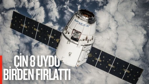 Çin, 8 uydu birden fırlattı