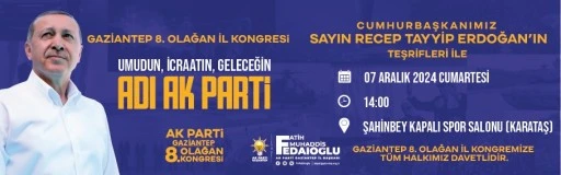 Cumhurbaşkanı Erdoğan Gaziantep&rsquo;e geliyor
