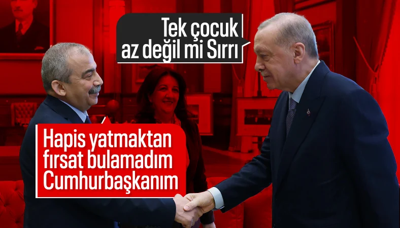 Cumhurbaşkanı Erdoğan ile Sırrı Süreyya Önder arasında 3 çocuk diyaloğu