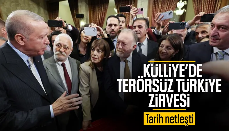 Cumhurbaşkanı Erdoğan Perşembe günü DEM Heyeti ile görüşecek