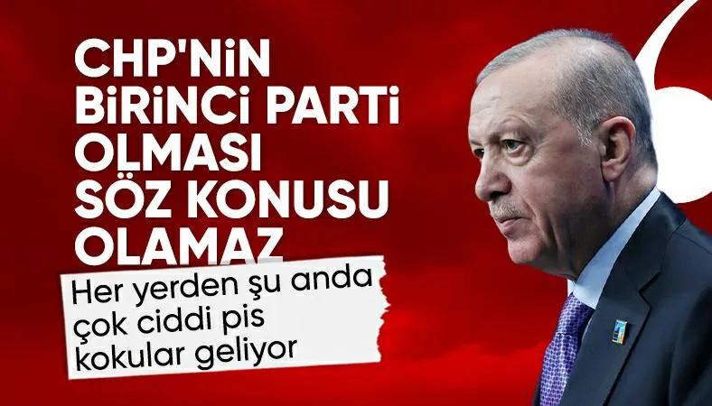 Cumhurbaşkanı Erdoğan: Türkiye'de birinci parti AK Parti'dir