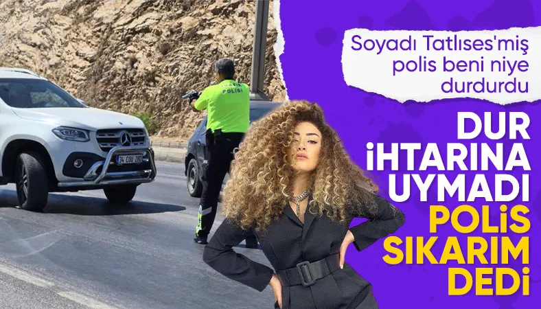 Dilan Çıtak, polisin üzerine araba sürdü