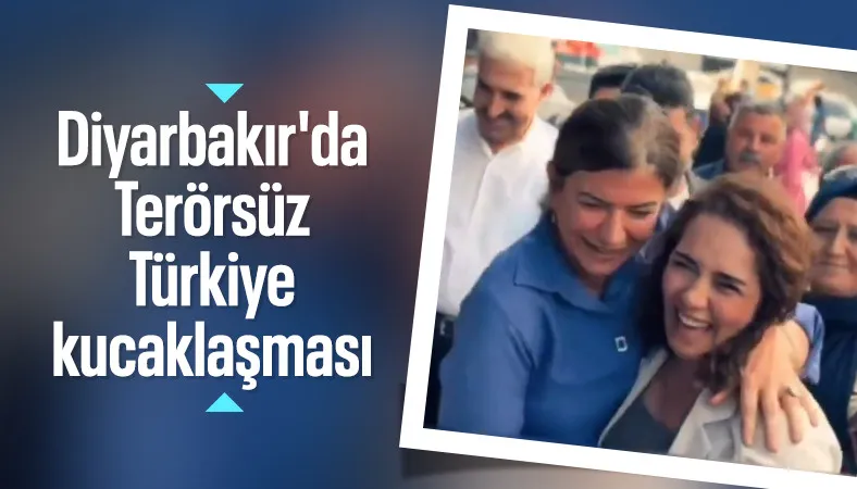 Diyarbakır'da AK Partili vekil ile DEM Partili vekil kucaklaştı