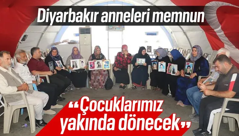 Diyarbakır'da evlat nöbetindeki anne: Çocuklarımızı dört gözle bekliyoruz