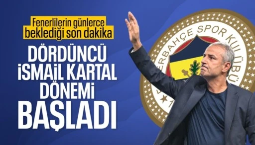 Fenerbah&ccedil;e'de 4. İsmail Kartal d&ouml;nemi başladı