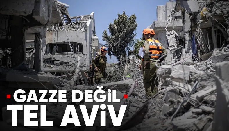 İran'ın füzeleri Tel Aviv ve diğer İsrail kentlerine hasar verdi