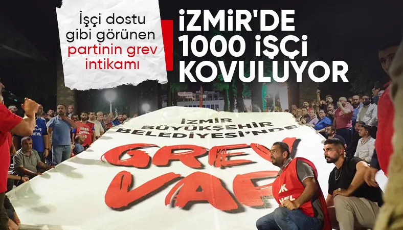 İzmir Büyükşehir Belediyesi bin çalışanı işten çıkaracak