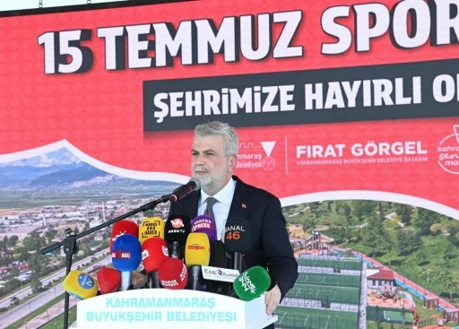 Kahramanmaraş&rsquo;ın İlk Spor Vadisi 15 Temmuz Spor Vadisi G&ouml;rkemli T&ouml;renle A&ccedil;ıldı