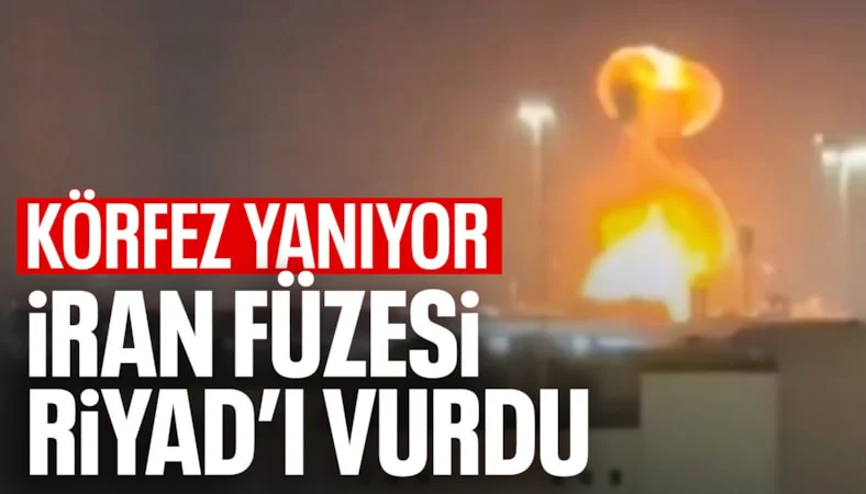 K&ouml;rfez&rsquo;de gerilim zirvede: İran, Suudi Arabistan'ın başkenti Riyad'ı vurdu