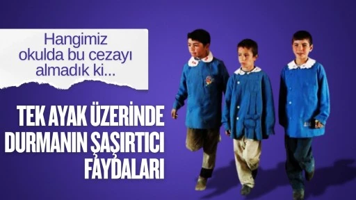 Merdiven inerken, tramvayda denge... Tek ayak &uuml;zerinde durmanın şaşırtıcı faydaları