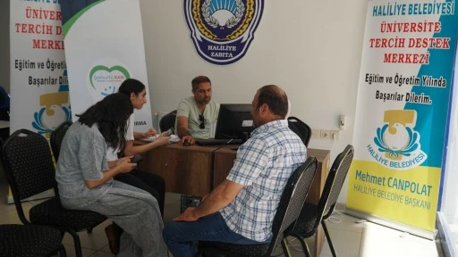 HALİLİYE BELEDİYESİ, TERCİH DANIŞMANLIK MERKEZİ İLE GENÇLERİN YANINDA