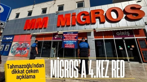 Şahinbey Belediyesi ile Migros arasındaki hukuk savaşı devam ediyor: Tahmazoğlu&rsquo;ndan dikkat &ccedil;eken a&ccedil;ıklama!
