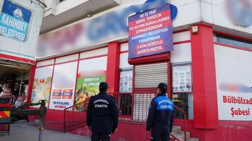 Şahinbey Belediyesi zabıta ekipleri usuls&uuml;zl&uuml;ğe g&ouml;z a&ccedil;tırmıyor