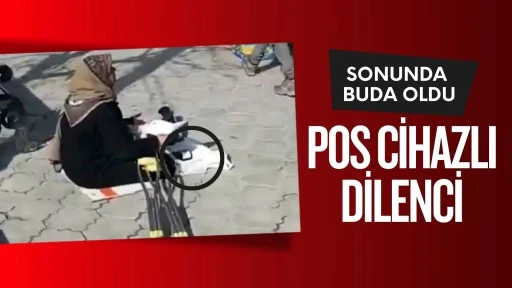 Şanlıurfa’da Görenler Gözlerine İnanamadı: Dilencide POS Cihazı Dönemi!