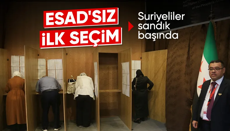 Suriye'de Esad rejiminden sonra ilk Halk Meclisi seçimleri