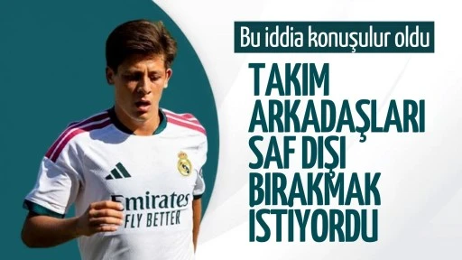 Takım arkadaşlarının Arda Güler'i saf dışı bırakmak istediği iddiası!