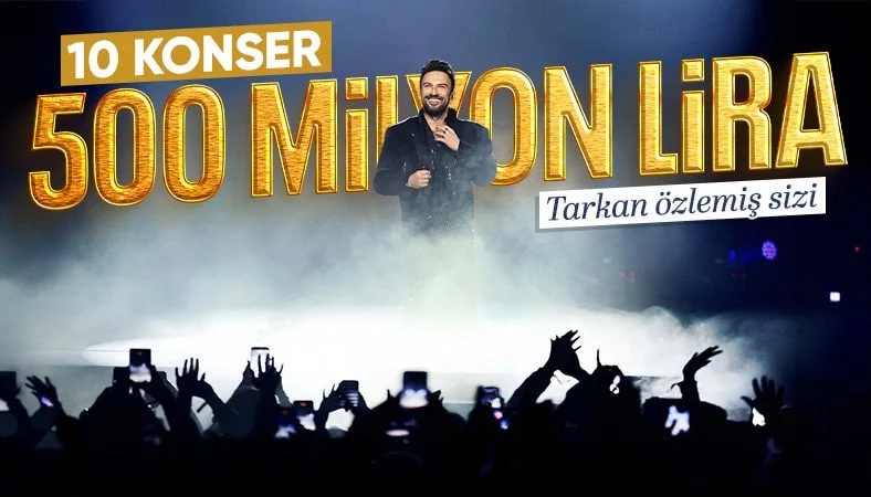 Tarkan'ın İstanbul konserleri sona erdi: &Ouml;zledim sizi