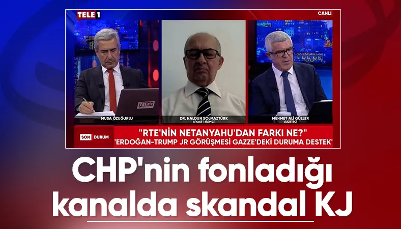 TELE1'de Cumhurbaşkanı Erdoğan'a karşı skandal KJ