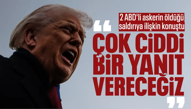 Trump'tan Suriye’de öldürülen ABD askerlerine dair açıklama
