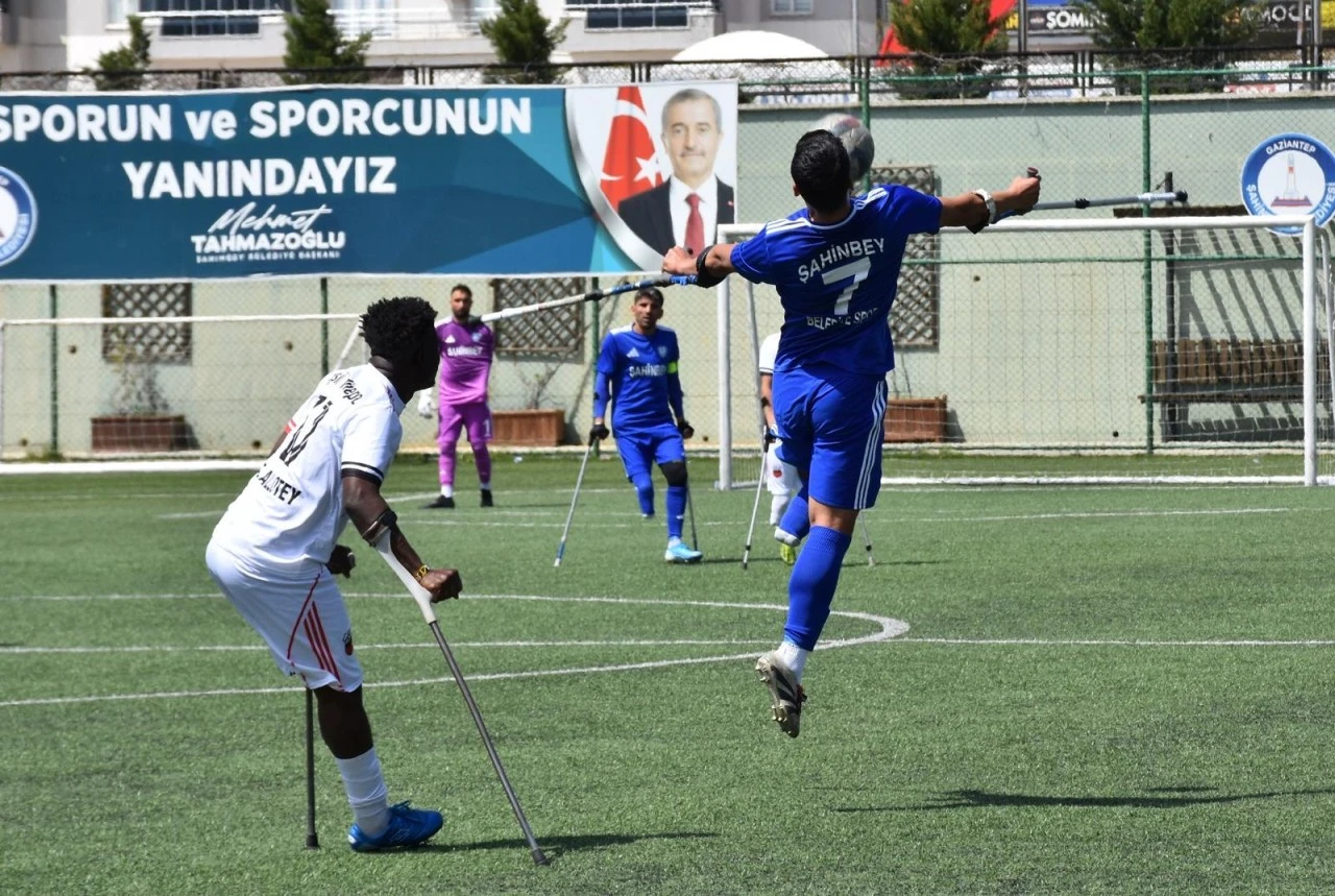 Şahinbey Ampute kupada yarı finalde