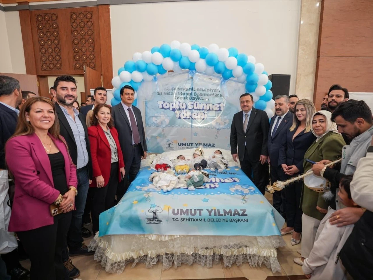 Şehitkamil’de toplu sünnet coşkusu